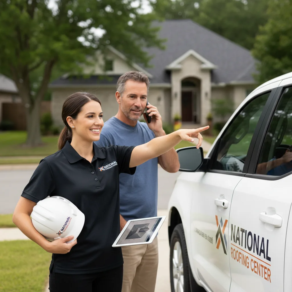 National Roofing Center customer support in Brookeland